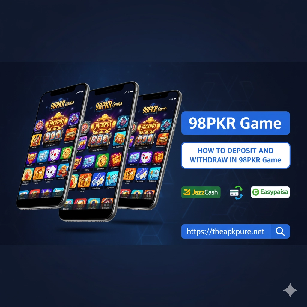 deposit and withdraw 98pkr