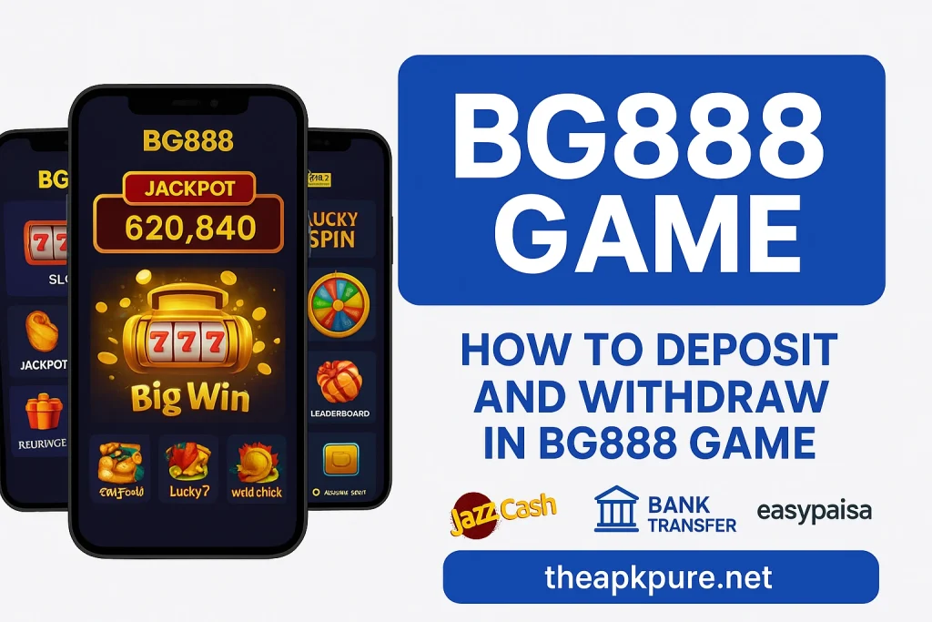 withdraw and deposit bg888