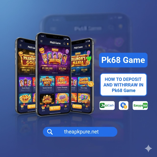 withdraw and deposit pk68