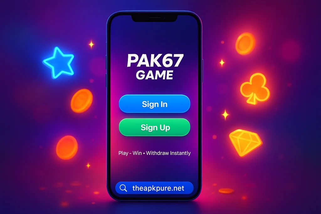 signin signup pak67 game